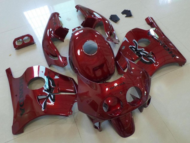 Best 1991-1998 Dark Red Honda CBR250RR MC22 Bike Fairing Kit