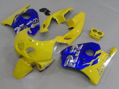 Best 1991-1998 Yellow Blue Honda CBR250RR MC22 Motorbike Fairing Kits