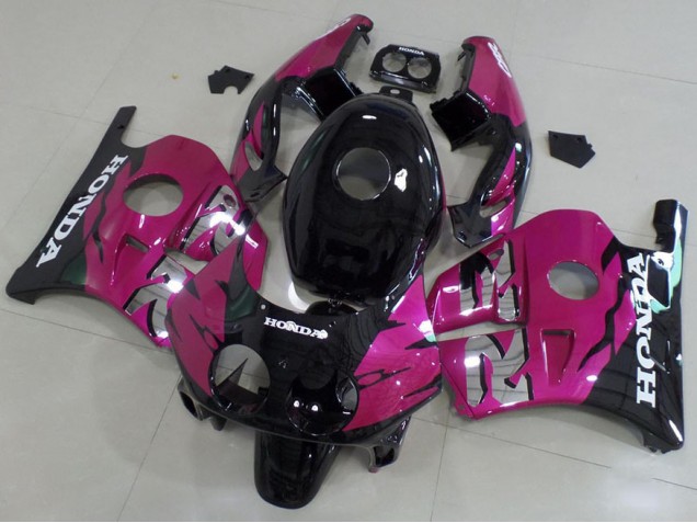 Best 1991-1998 Pink Black Honda CBR250RR MC22 Motor Fairings