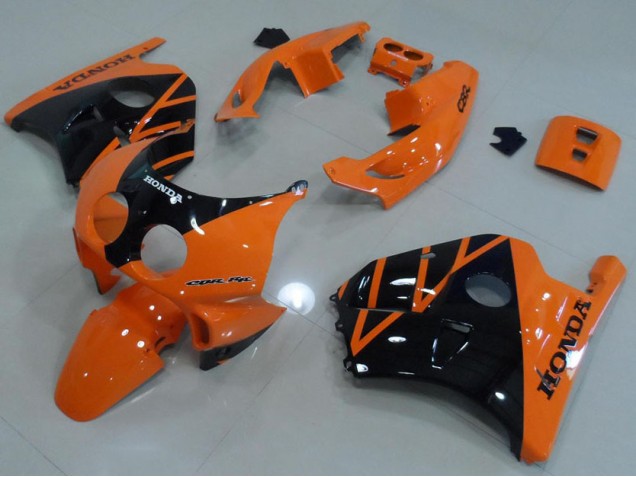 Best 1991-1998 Orange Black Honda CBR250RR MC22 Motorcycle Fairings Kit