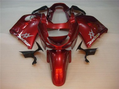 Best 1996-2007 Red Honda CBR1100XX Bike Fairing