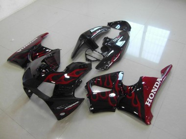 Best 1998-1999 Black Red Honda CBR900RR 919 Motorcycle Fairings Kits