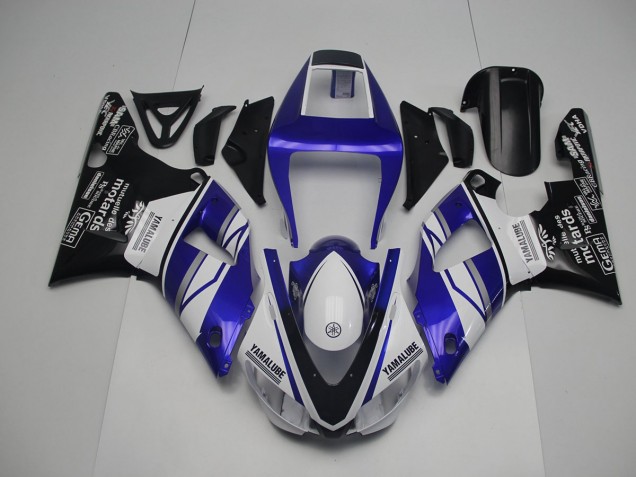 Best 1998-1999 Blue White Black Yamaha YZF R1 Motorbike Fairings