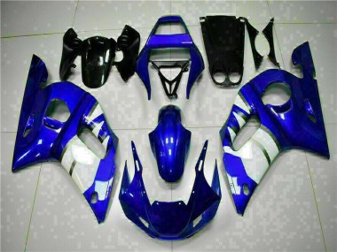 Best 1998-2002 Blue Yamaha YZF R6 Motorcycle Fairing Kits