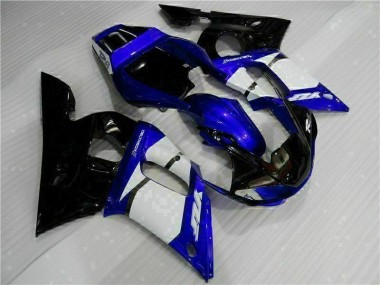 Best 1998-2002 Blue Black Yamaha YZF R6 Motorbike Fairing