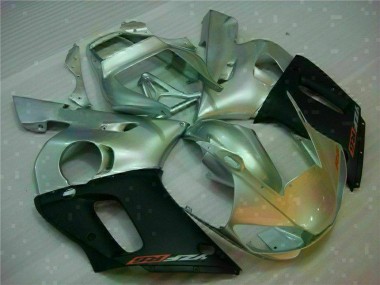 Best 1998-2002 Silver Yamaha YZF R6 Bike Fairings