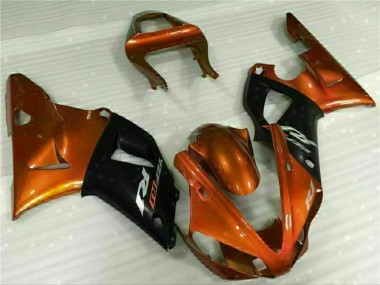 Best 2000-2001 Orange Yamaha YZF R1 Motorbike Fairings