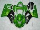 Best 2000-2001 Green Yamaha YZF R1 Motorcyle Fairings