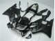 Best 2001-2003 Glossy Matte Black Honda CBR600 F4i Bike Fairings