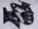 Best 2001-2003 Black Suzuki GSXR 600/750 Motorcycle Fairings