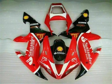 Best 2002-2003 Red Yamaha YZF R1 Bike Fairings & Bodywork