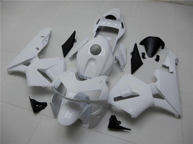 Best 2003-2004 Glossy White Honda CBR600RR Motorcycle Fairings Kit