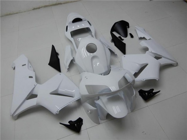 Best 2003-2004 Glossy White Honda CBR600RR Motorcycle Fairings Kit