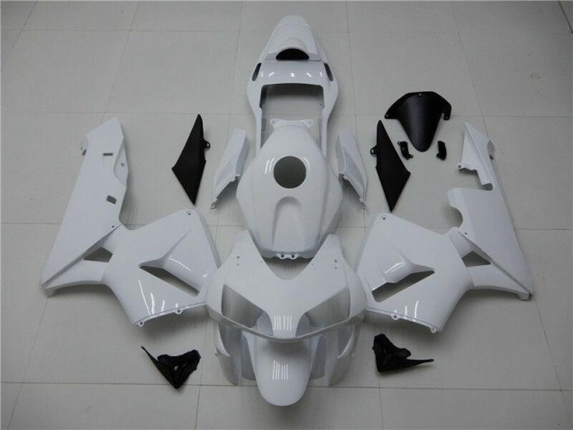 Best 2003-2004 Glossy White Honda CBR600RR Motorcycle Fairings Kit