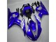 Best 2003-2005 Blue White Yamaha YZF R6 Bike Fairings