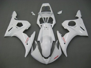 Best 2003-2005 White Yamaha YZF R6 Motorbike Fairings