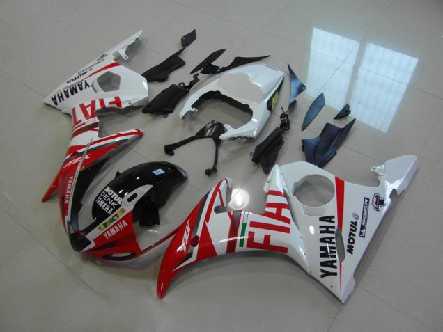 Best 2003-2005 Red Fiat Yamaha YZF R6 Motorbike Fairing