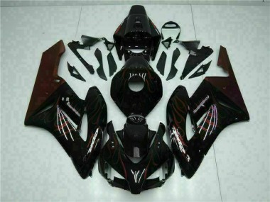 Best 2004-2005 Red Flame Honda CBR1000RR Motorcycle Fairing Kits