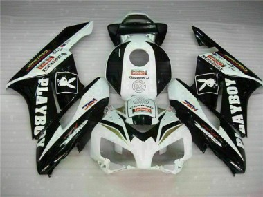 Best 2004-2005 Black White Honda CBR1000RR Motorcycle Fairings