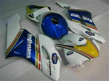 Best 2004-2005 Blue White Honda CBR1000RR Motorcycle Fairing