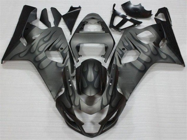 Best 2004-2005 Black Grey Suzuki GSXR 600/750 Motorcylce Fairings