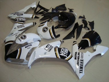 Best 2004-2006 Black Gold White Yamaha YZF R1 Bike Fairing Kit