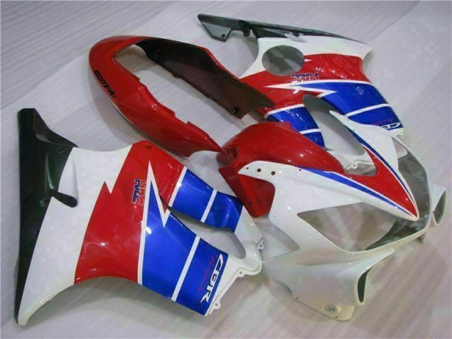 Best 2004-2007 White Red Honda CBR600 F4i Motorcyle Fairings