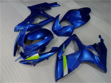 Best 2006-2007 Blue Suzuki GSXR 600/750 Motorbike Fairings