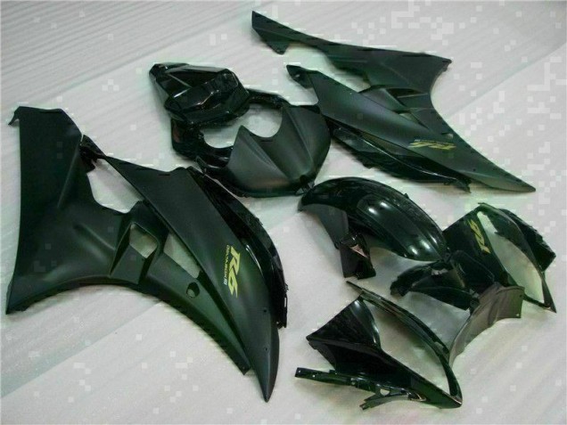 Best 2006-2007 Matte Black Yamaha YZF R6 Motorcycle Fairing Kits