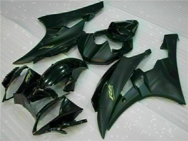 Best 2006-2007 Matte Black Yamaha YZF R6 Motorcycle Fairing Kits