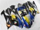 Best 2007-2008 Blue Shark Kawasaki ZX6R Replacement Motorcycle Fairings