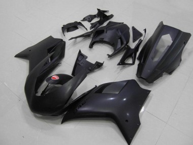 Best 2007-2014 Matte Black Racing Verision Ducati 848 1098 1198 Bike Fairings