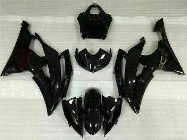 Best 2008-2016 Glossy Black Yamaha YZF R6 Motorbike Fairings