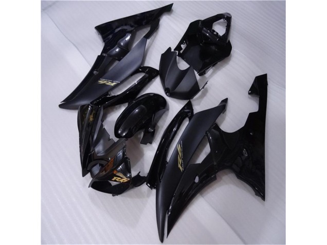 Best 2008-2016 Glossy Matte Black Yamaha YZF R6 Motorcycle Fairings Kits