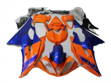 Best 2008-2016 Orange Blue Yamaha YZF R6 Replacement Fairings