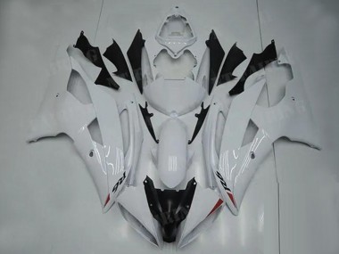 Best 2008-2016 White Yamaha YZF R6 Motorcycle Fairings