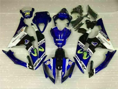 Best 2008-2016 White Blue Yamaha YZF R6 Motor Bike Fairings