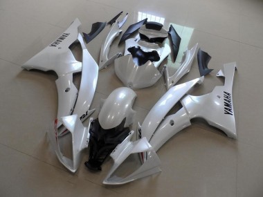 Best 2008-2016 Pearl White OEM Style Yamaha YZF R6 Motorbike Fairing