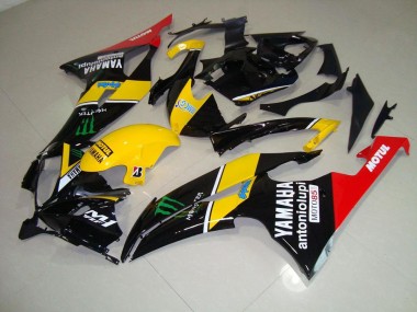 Best 2008-2016 Yellow Monster Yamaha YZF R6 Motor Fairings