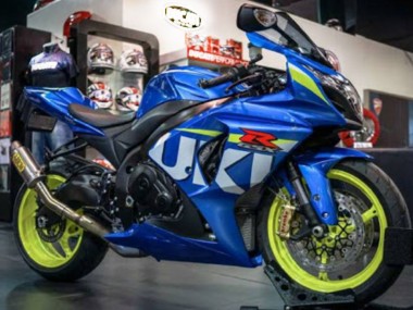 Best 2009-2016 Blue White Suzuki GSXR1000 Motorbike Fairing