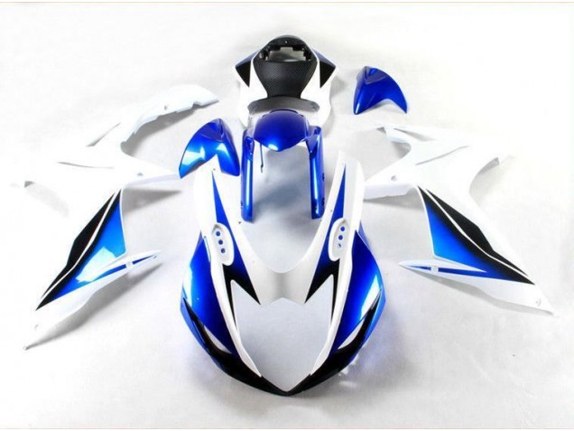 Best 2011-2021 Blue White Suzuki GSXR 600/750 Motorbike Fairings