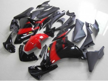 Best 2011-2013 Black Red Honda CBR250RR Bike Fairing Kit