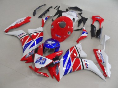 Best 2012-2016 Red White Blue HRC 23 Honda CBR1000RR Replacement Motorcycle Fairings