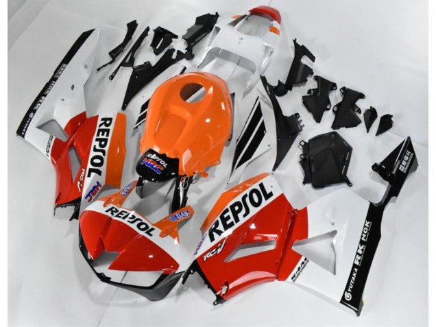 Best 2013-2021 Red White Orange Repsol Honda CBR600RR Motorcycle Fairings Kit