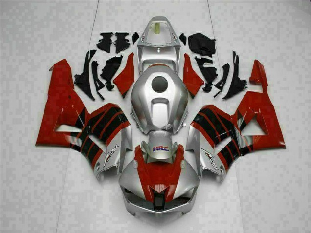 Best 2013-2021 Red Silver Honda CBR600RR Motorcycle Fairing Kits