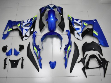 Best 2017-2021 White Green Suzuki GSXR 1000 Motorcylce Fairings