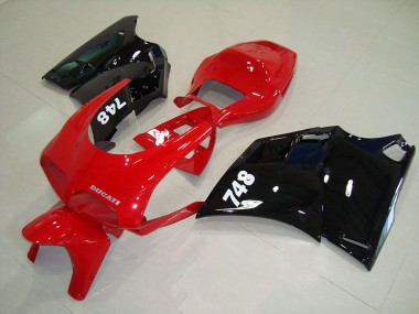 Best 1993-2005 Red Black Ducati 748 916 996 996S Motorcycle Bodywork