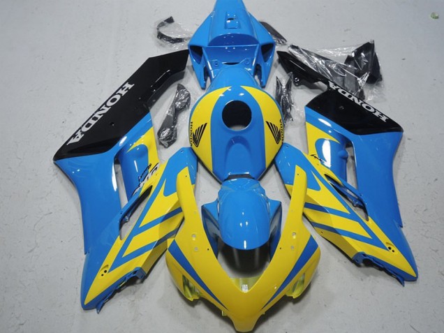 Best 2004-2005 Blue Yellow Honda CBR1000RR Motorcycle Fairing Kits