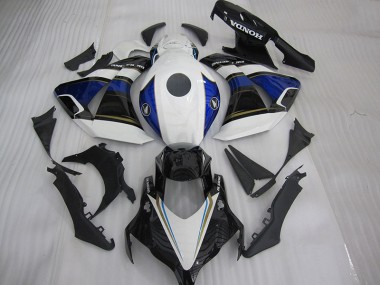 Best 2008-2011 White Black Blue Honda CBR1000RR Bike Fairings