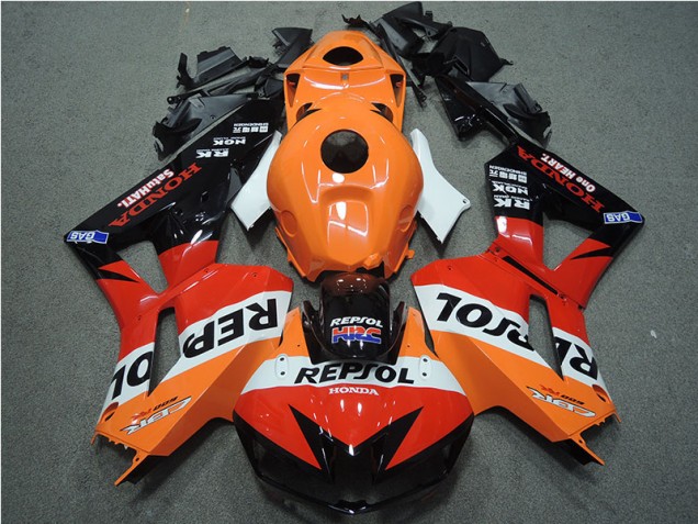 Best 2013-2021 Orange Repsol HRC Honda CBR600RR Motor Fairings